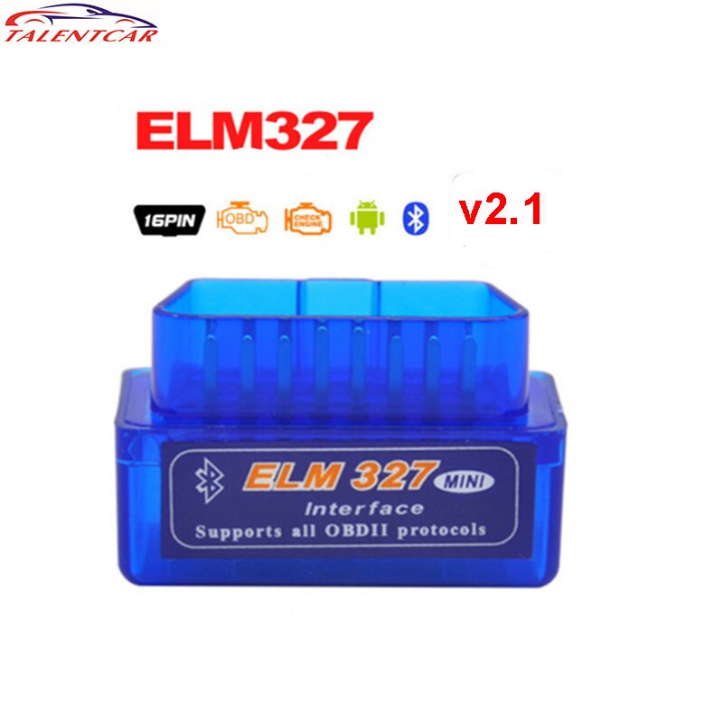 ֽ   ̴ ELM327  V2.1 OBD2 ̴ Elm 327 ڵ  ĳ  ODB2 OBDII , 10 /